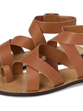 Marc Fisher Brown Lollie Sandals NEW